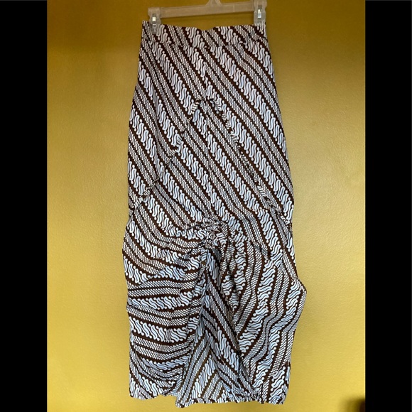 Indonesian Patiala Skirt Pant. Elastic Waist XS-M - Picture 7 of 7